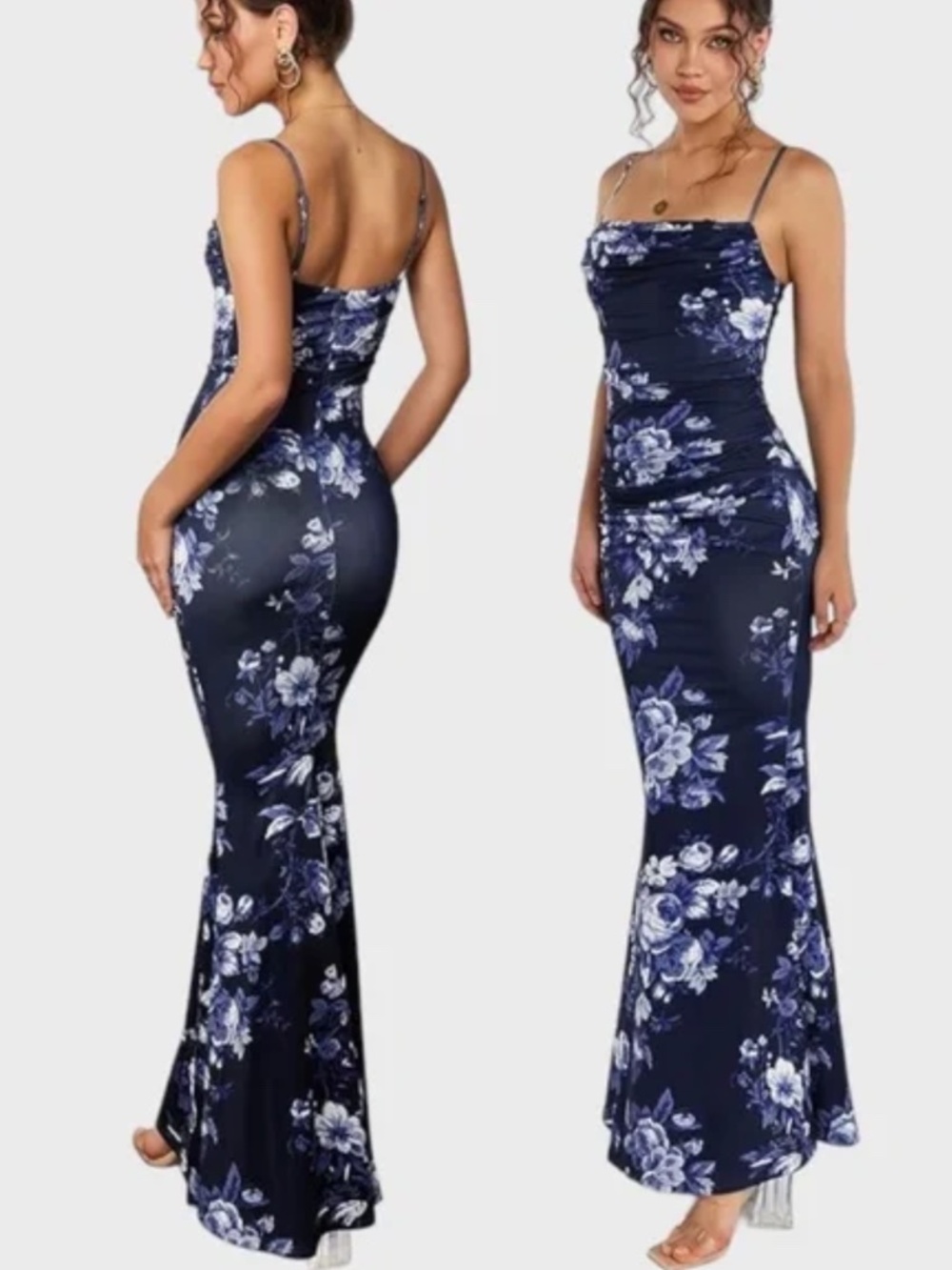 Sleeveless Bodycon Corset Ruched Maxi Dress Like NWT Medium